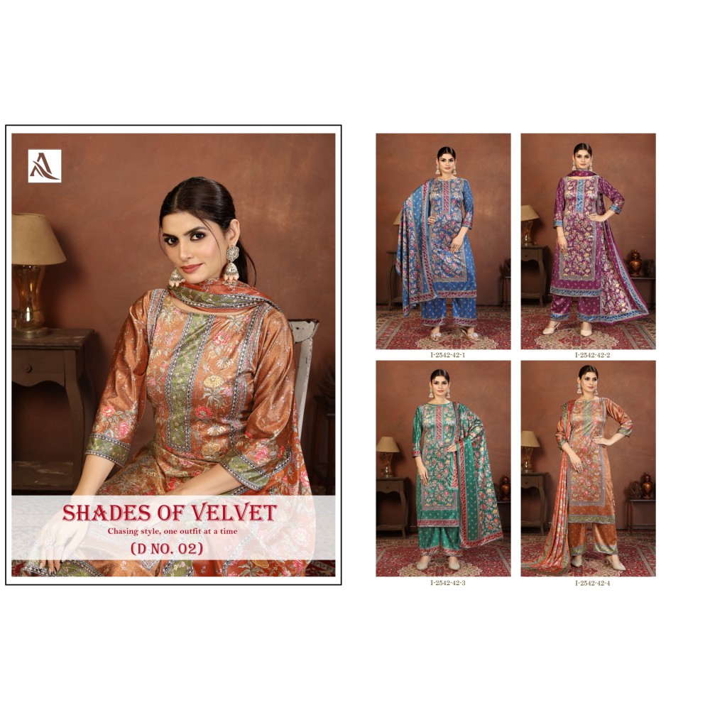 SHADE OF VELVET 2 ALOK (winter Collection)