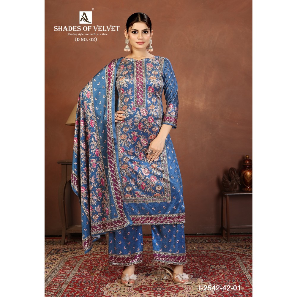 SHADE OF VELVET 2 ALOK (winter Collection)