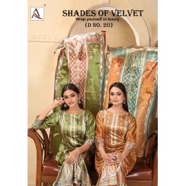 SHADE OF VELVET 20 ALOK (winter Collection)