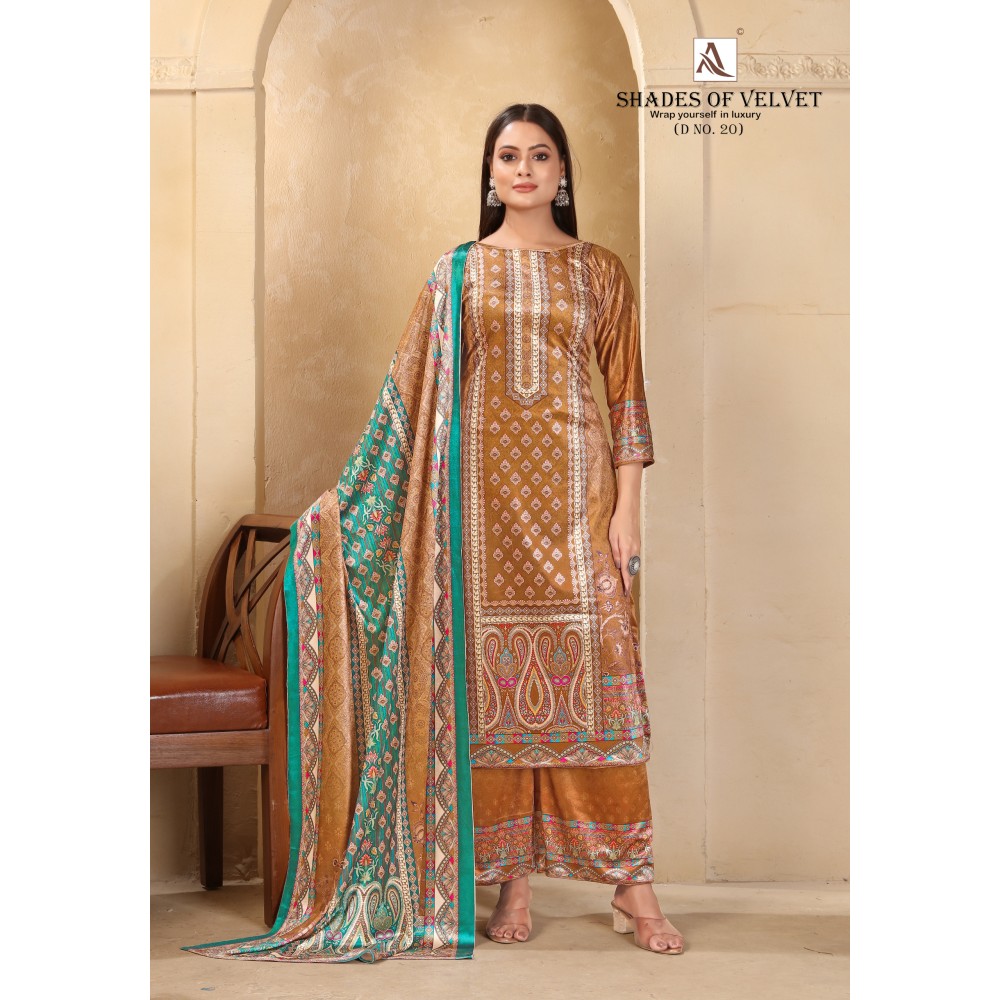 SHADE OF VELVET 20 ALOK (winter Collection)