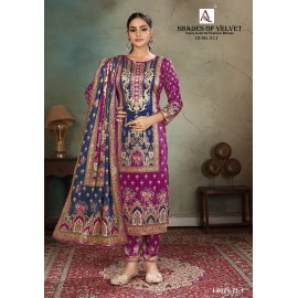 SHADE OF VELVET 21 ALOK (winter Collection)