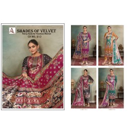 SHADE OF VELVET 21 ALOK (winter Collection)
