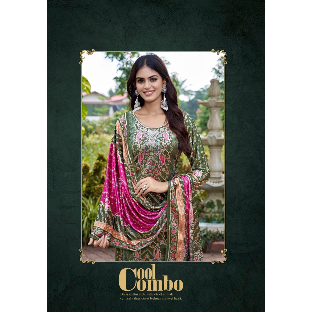 SHADE OF VELVET 22 ALOK (winter Collection)