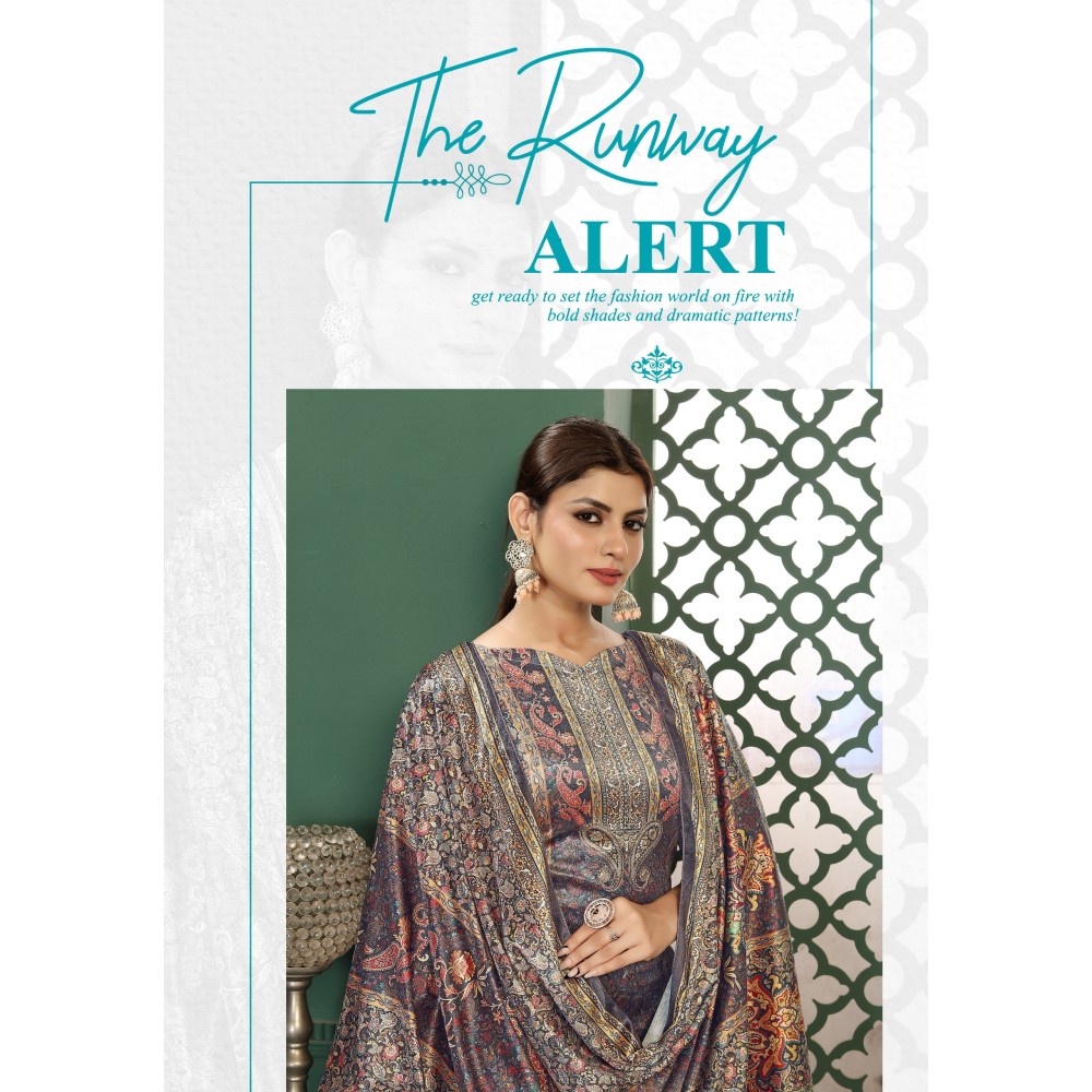 SHADE OF VELVET 3 ALOK (winter Collection)