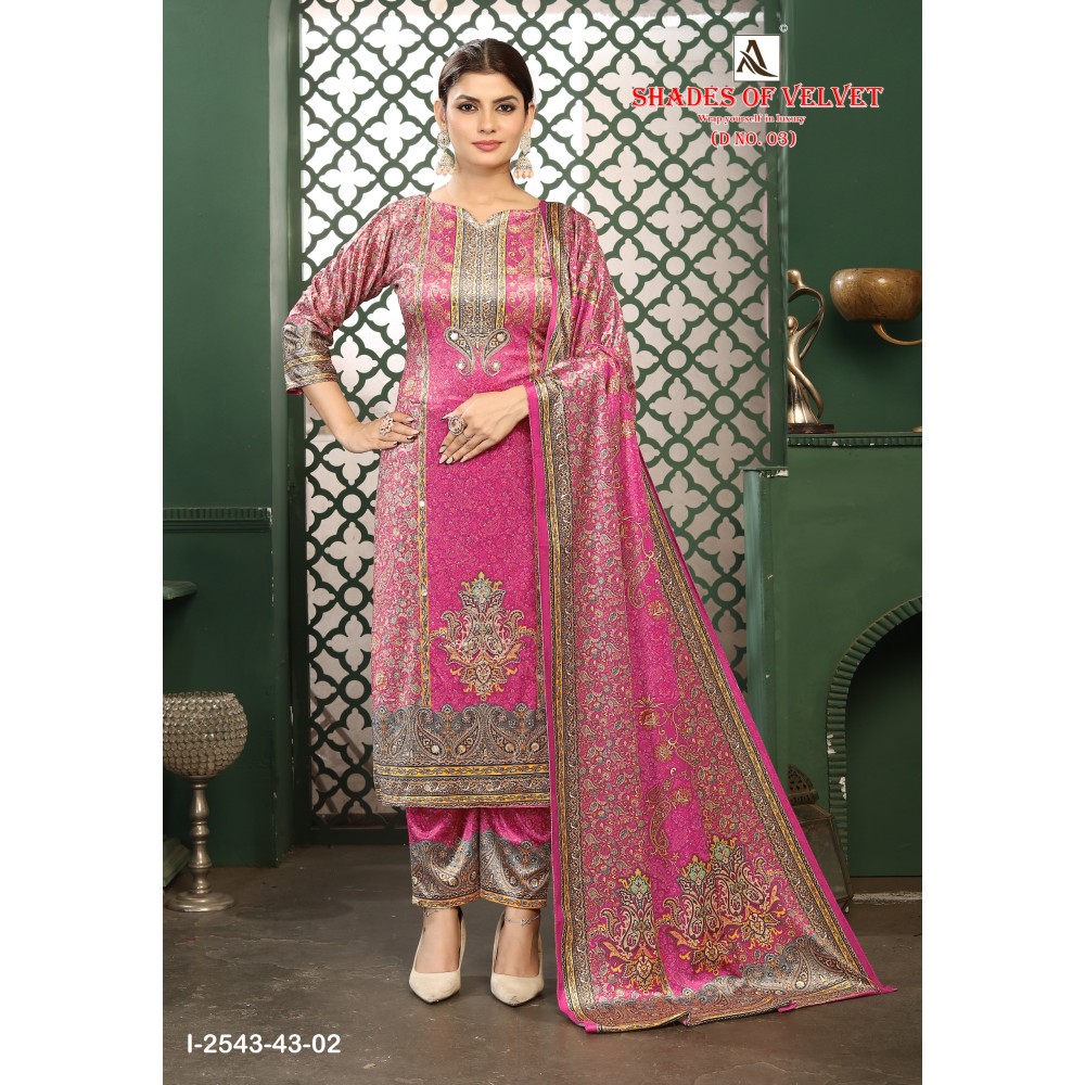 SHADE OF VELVET 3 ALOK (winter Collection)