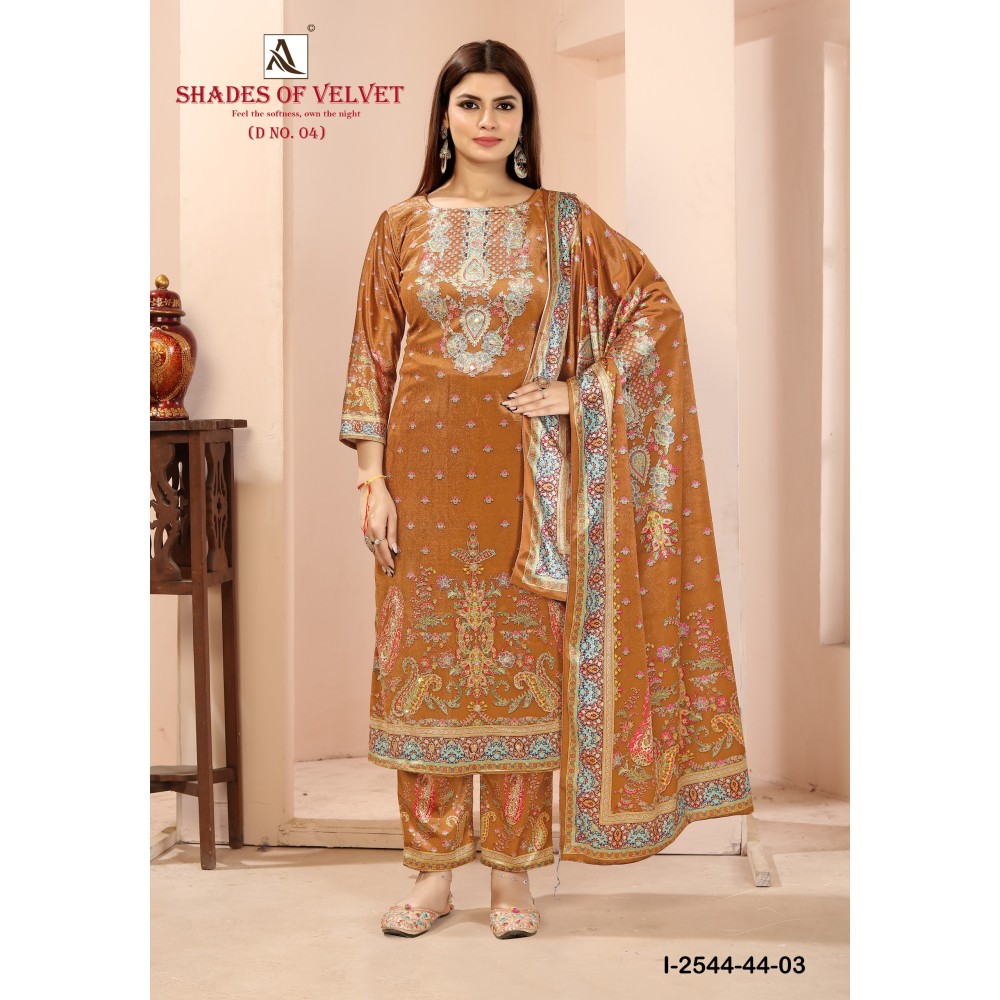 SHADE OF VELVET 4 ALOK (winter Collection)