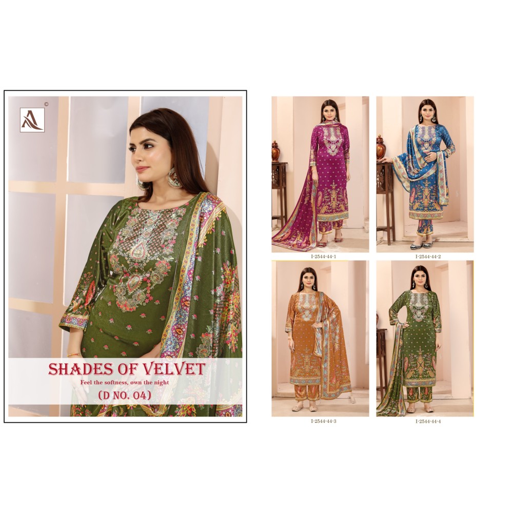 SHADE OF VELVET 4 ALOK (winter Collection)