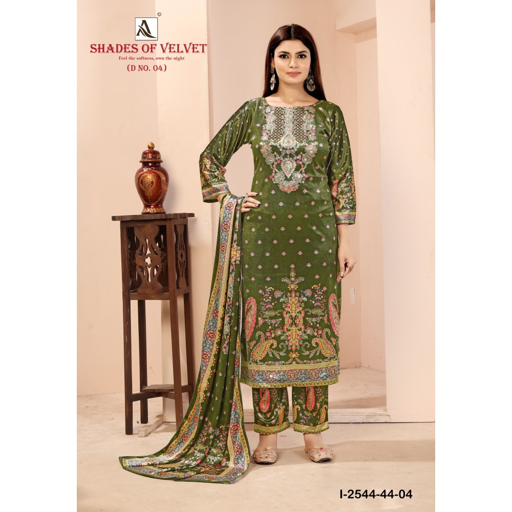 SHADE OF VELVET 4 ALOK (winter Collection)