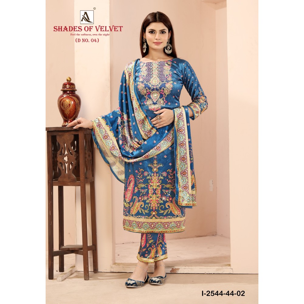 SHADE OF VELVET 4 ALOK (winter Collection)