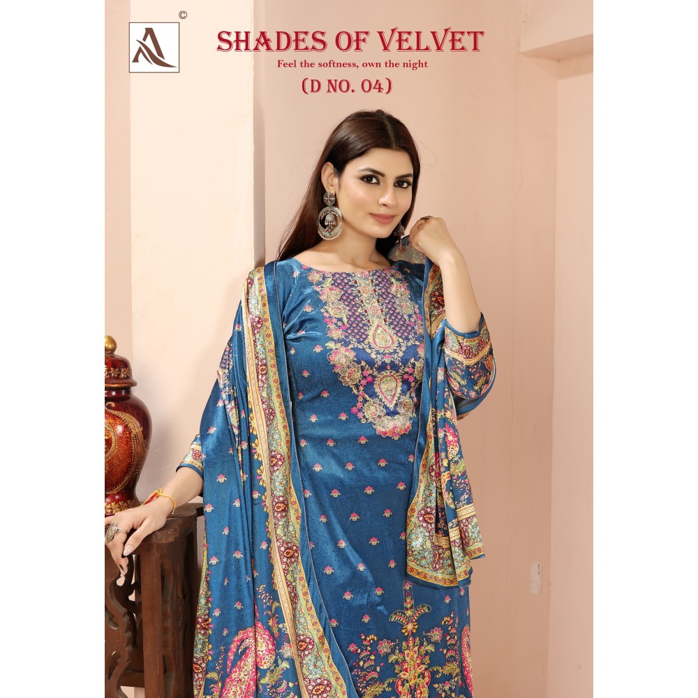 SHADE OF VELVET 4 ALOK (winter Collection)