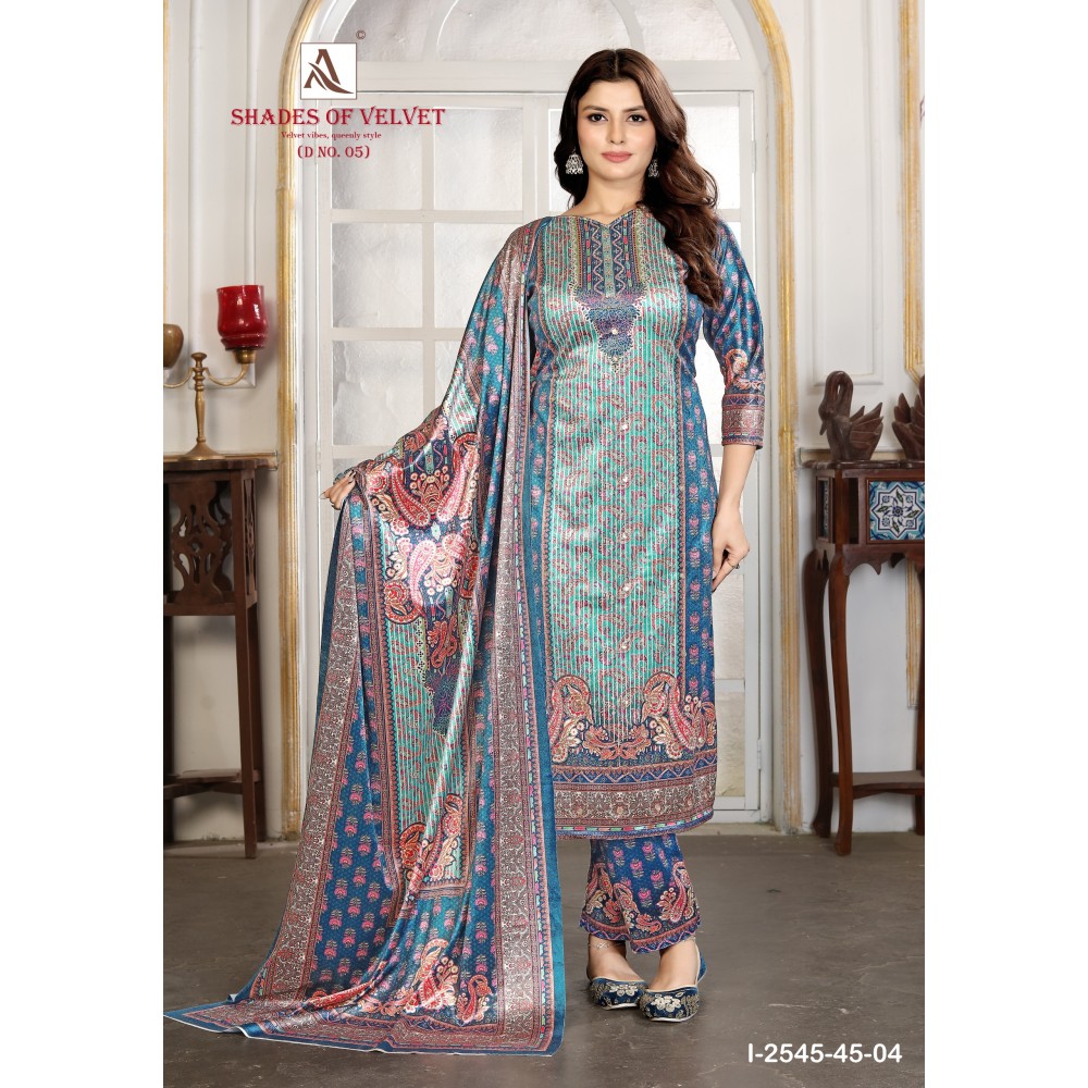 SHADE OF VELVET 5 ALOK (winter Collection)
