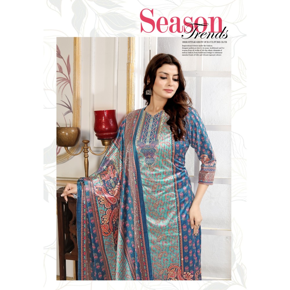 SHADE OF VELVET 5 ALOK (winter Collection)