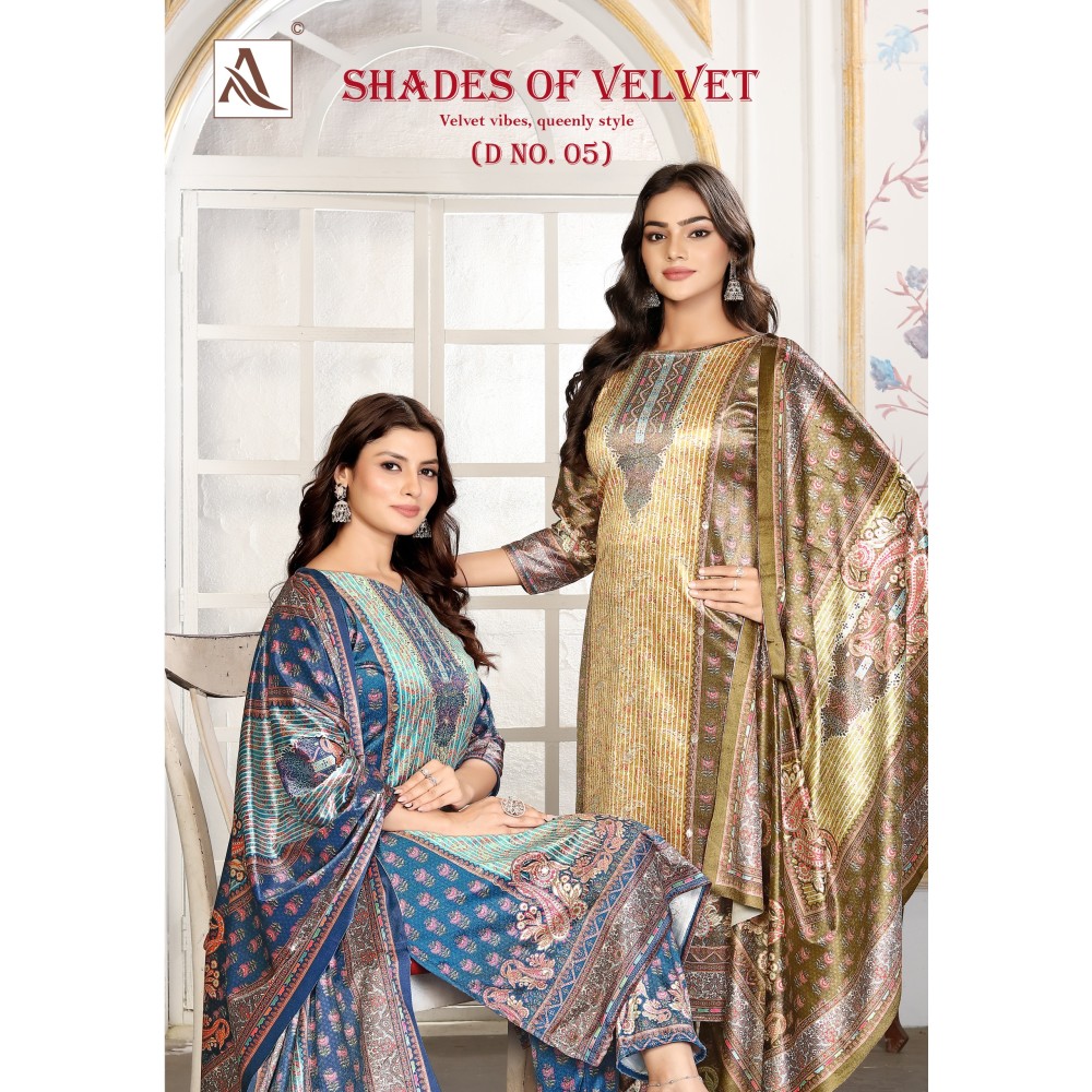 SHADE OF VELVET 5 ALOK (winter Collection)