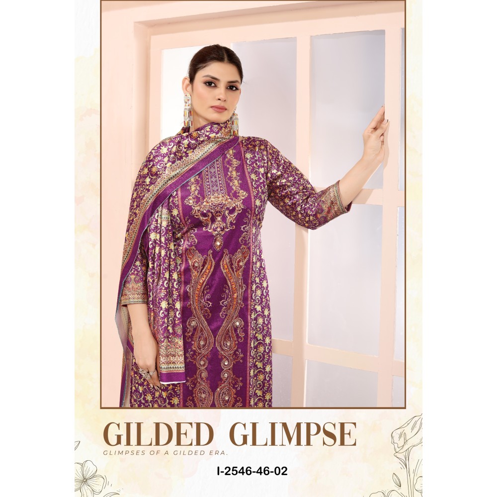 SHADE OF VELVET 6 ALOK (winter Collection)