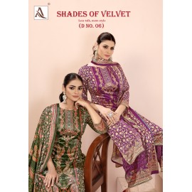 SHADE OF VELVET 6 ALOK (winter Collection)