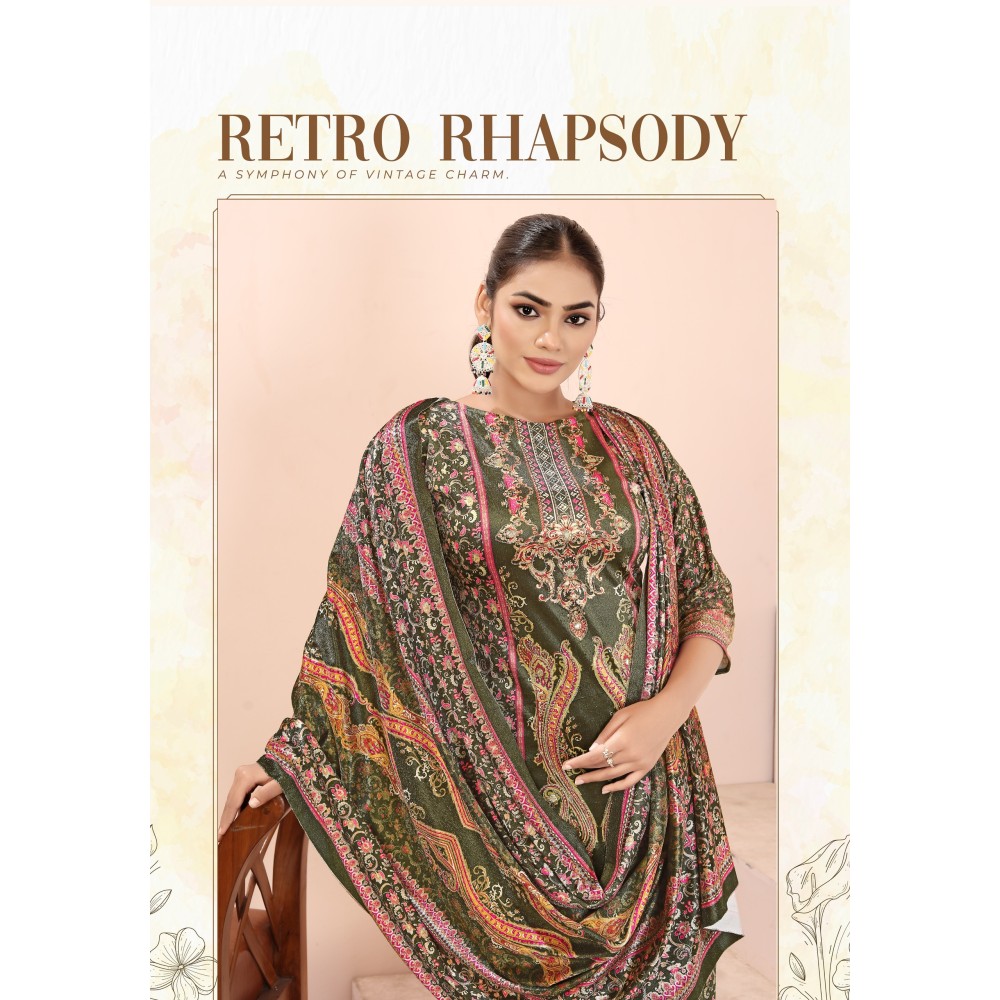 SHADE OF VELVET 6 ALOK (winter Collection)