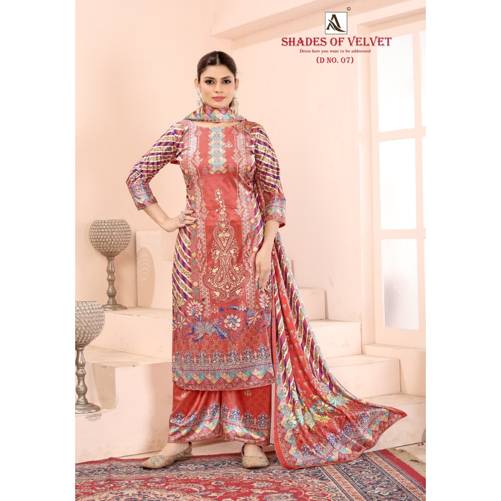 SHADE OF VELVET 7 ALOK (winter Collection)