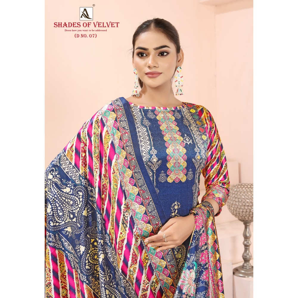 SHADE OF VELVET 7 ALOK (winter Collection)