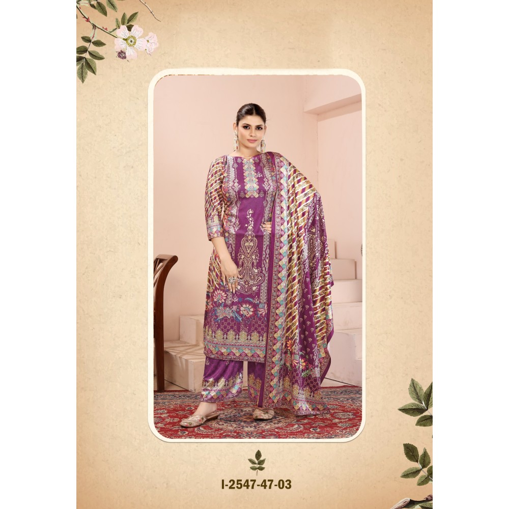 SHADE OF VELVET 7 ALOK (winter Collection)