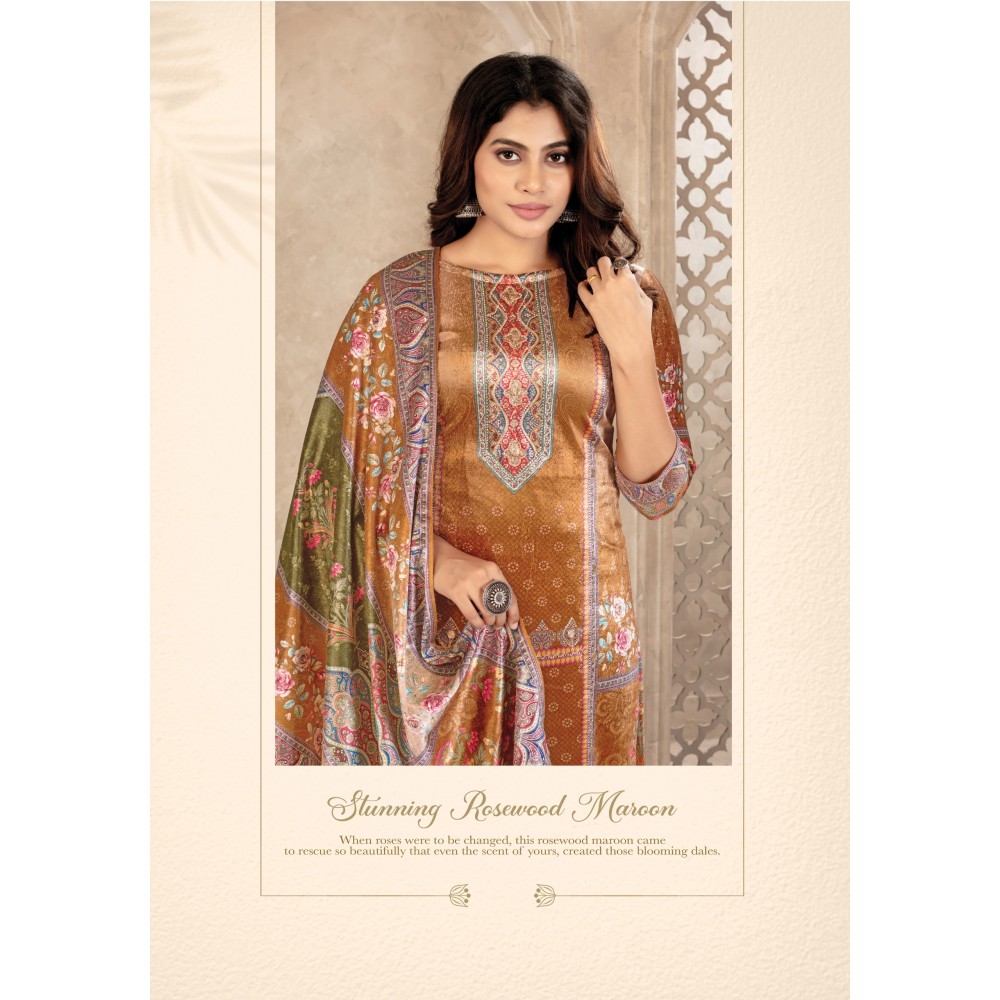SHADE OF VELVET 8 ALOK (winter Collection)