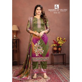 SHADE OF VELVET 9 ALOK (winter Collection)