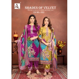 SHADE OF VELVET 9 ALOK (winter Collection)