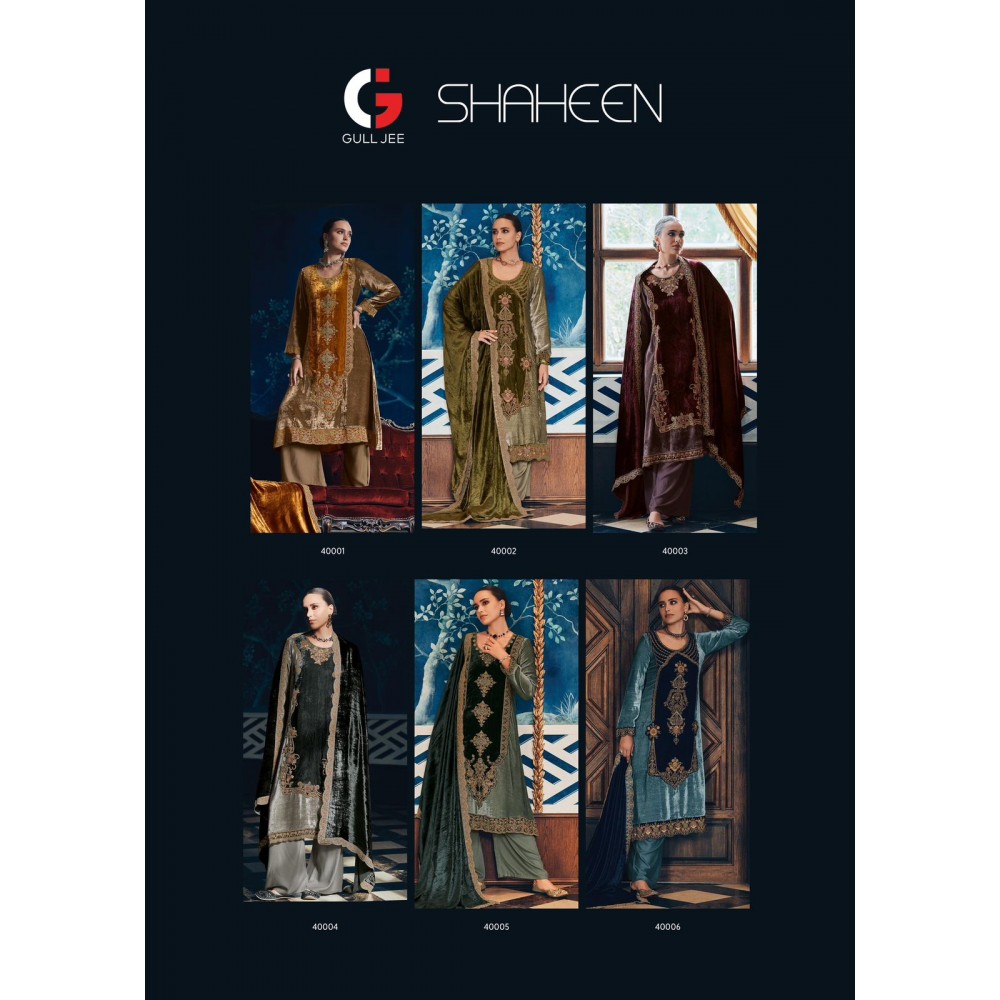 SHAHEEN VELVET GULL JEE (Winter Collection)