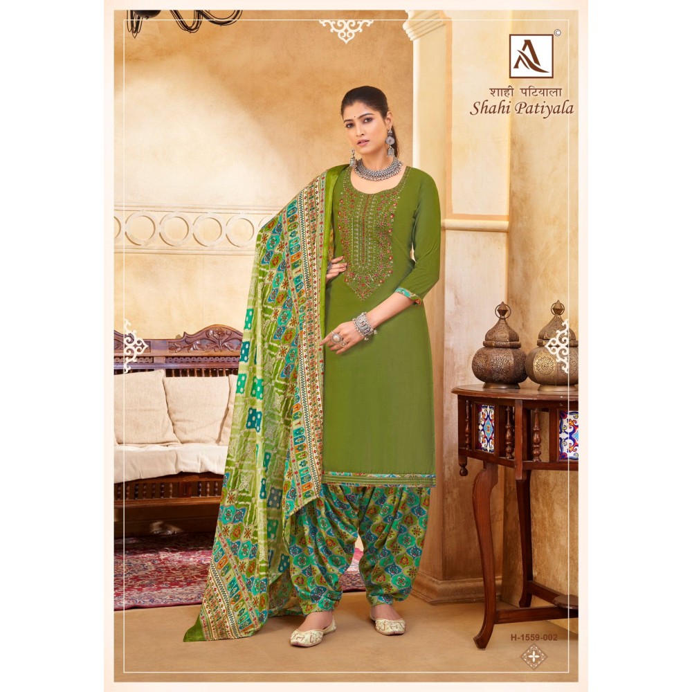 SHAHI PATIALA ALOK SUITS 