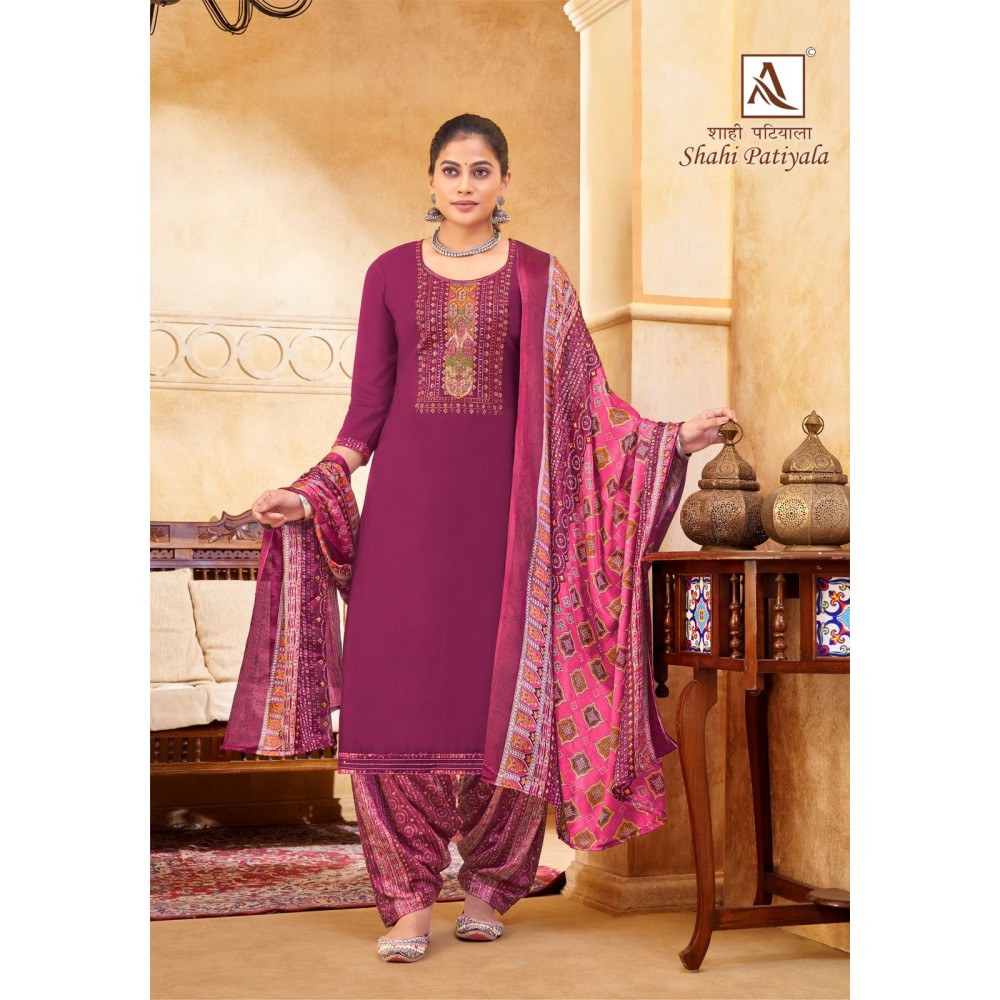 SHAHI PATIALA ALOK SUITS 