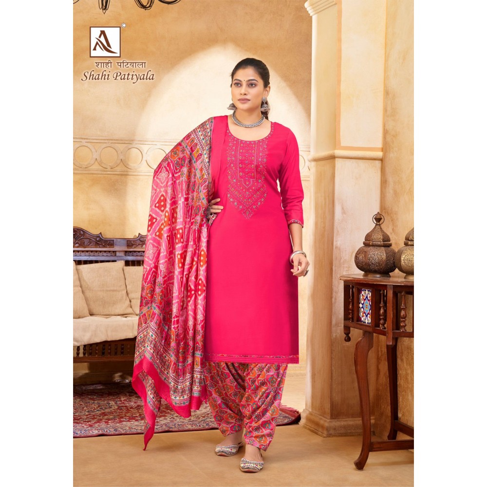 SHAHI PATIALA ALOK SUITS 