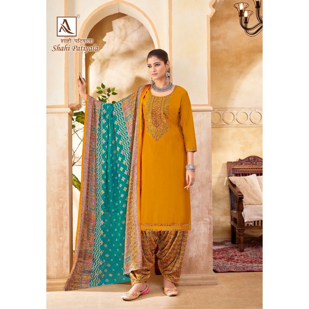 SHAHI PATIALA ALOK SUITS 