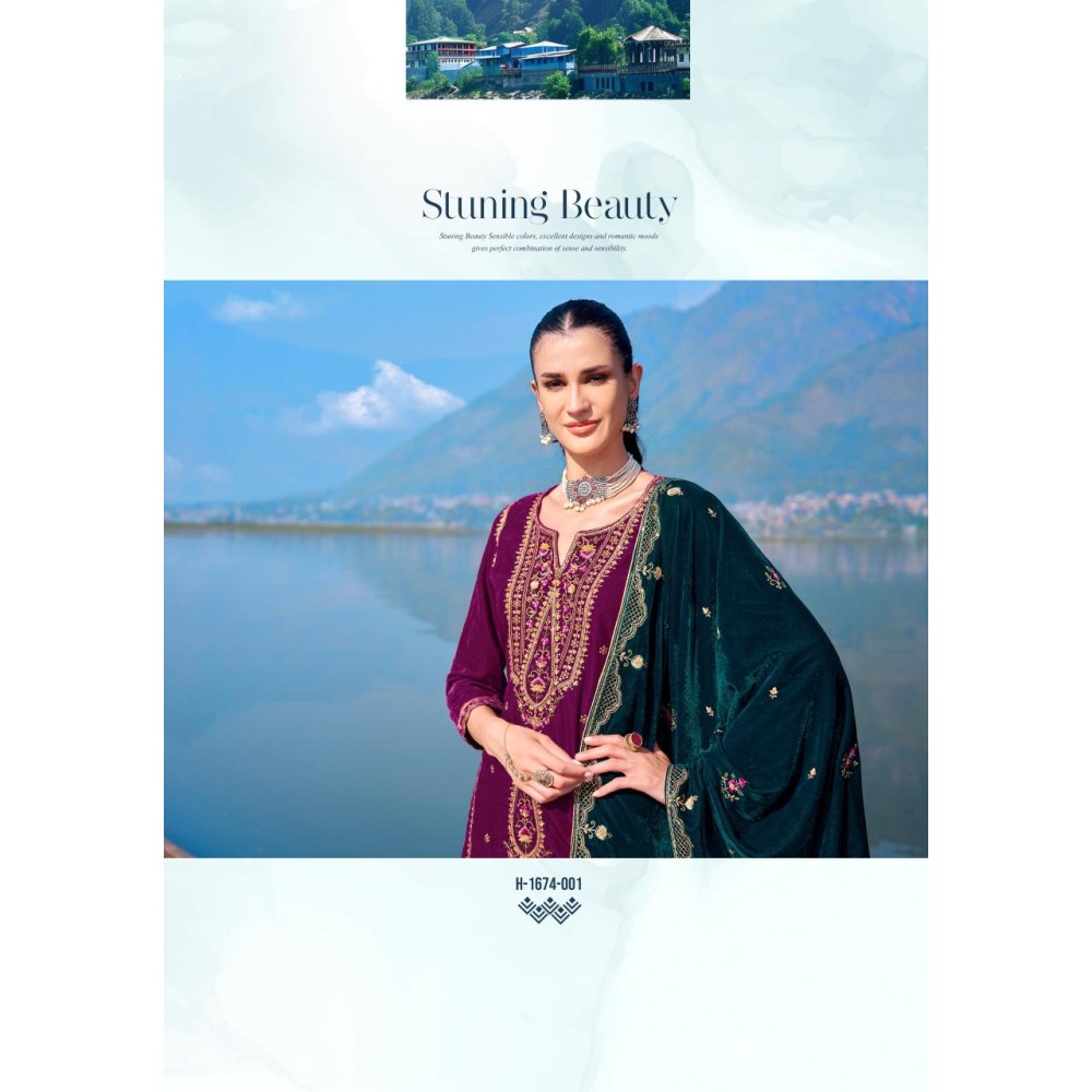 SHAHIDA VELVET ALOK (winter Collection)