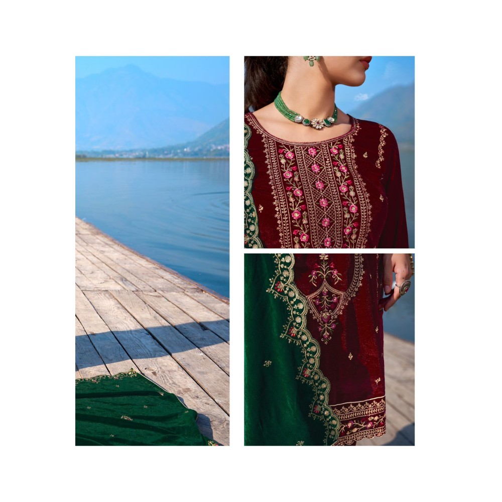 SHAHIDA VELVET ALOK (winter Collection)