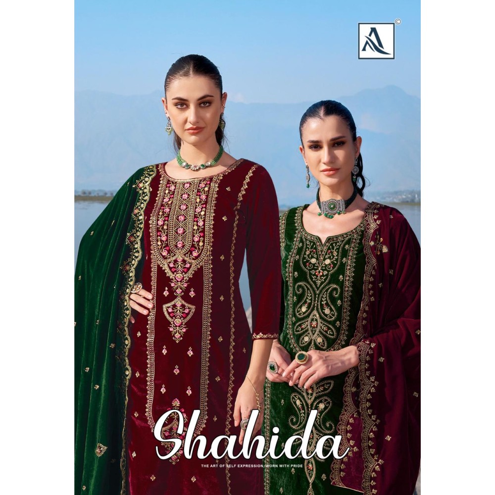 SHAHIDA VELVET ALOK (winter Collection)