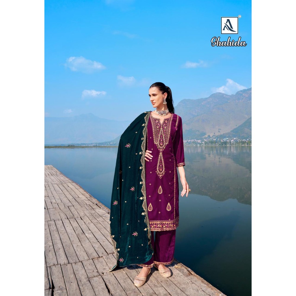 SHAHIDA VELVET ALOK (winter Collection)