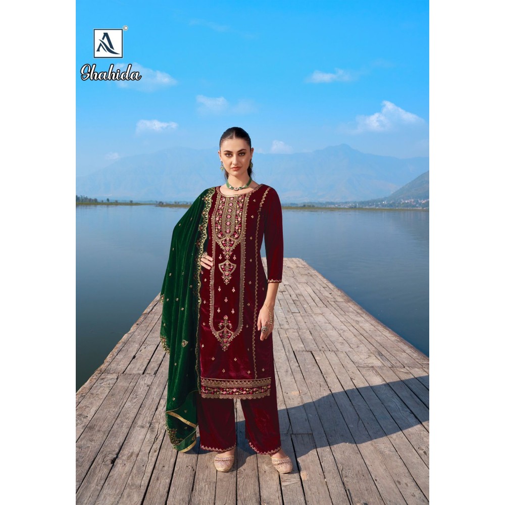 SHAHIDA VELVET ALOK (winter Collection)