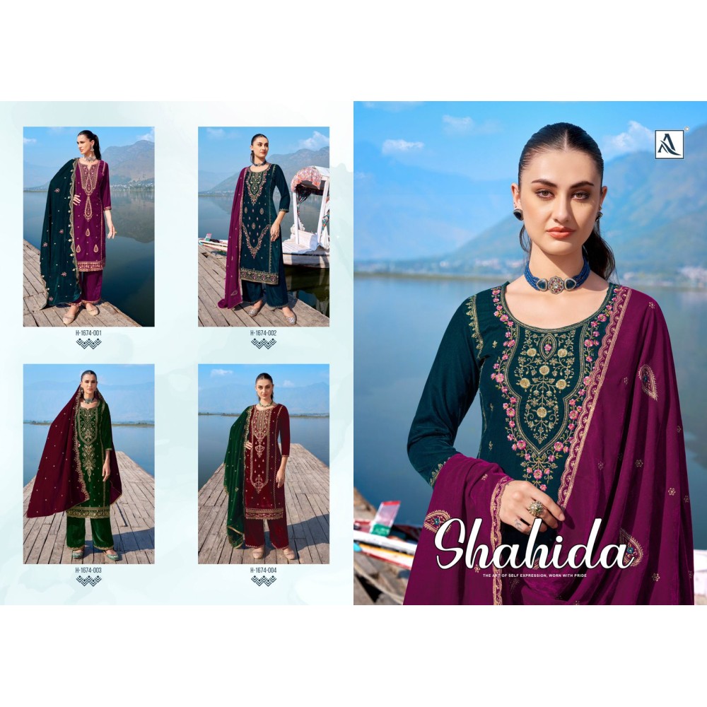 SHAHIDA VELVET ALOK (winter Collection)