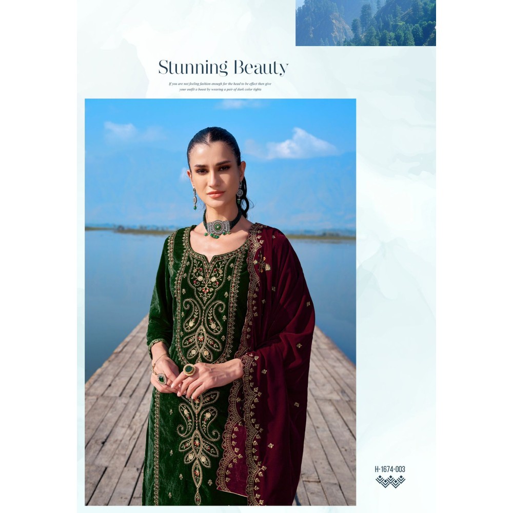 SHAHIDA VELVET ALOK (winter Collection)