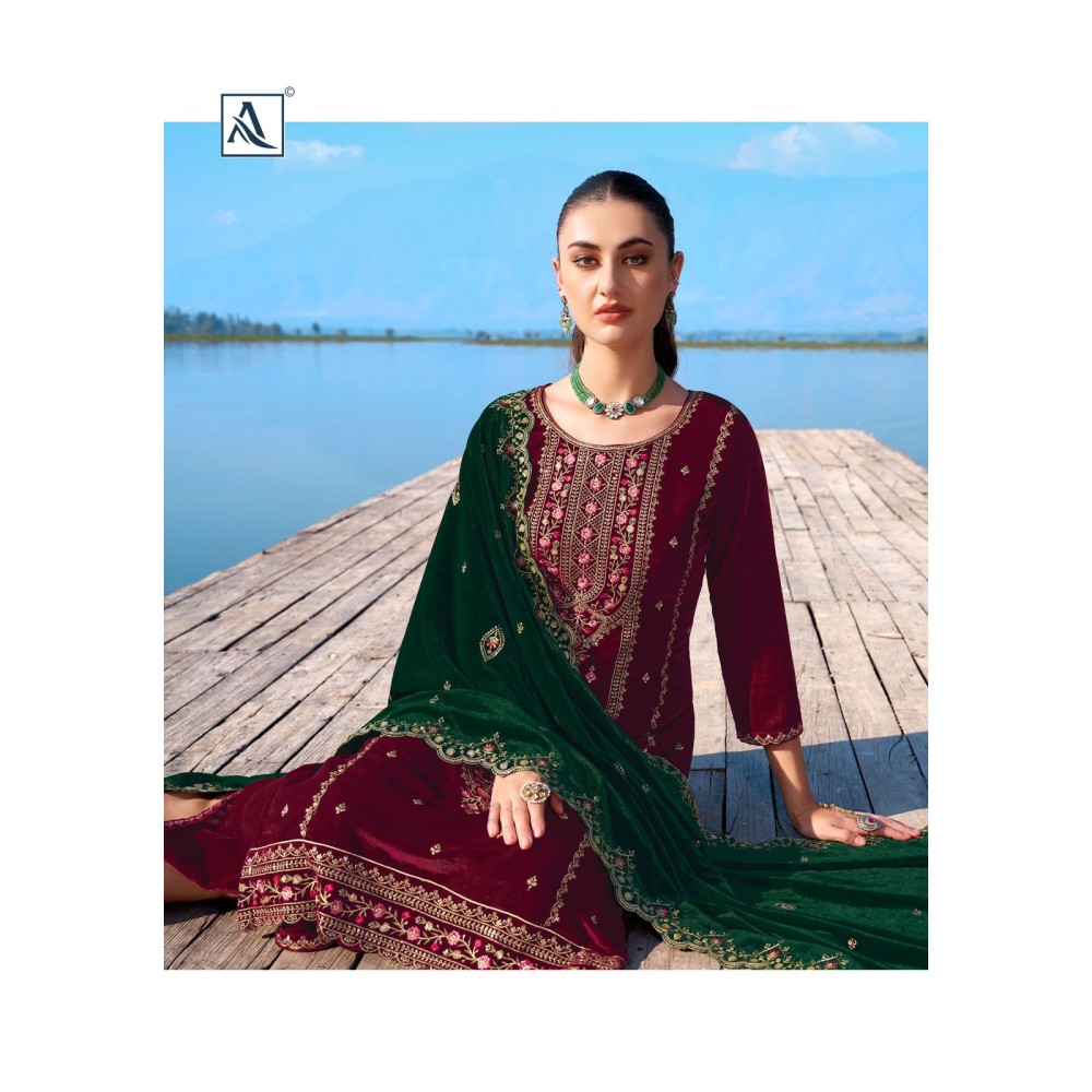 SHAHIDA VELVET ALOK (winter Collection)