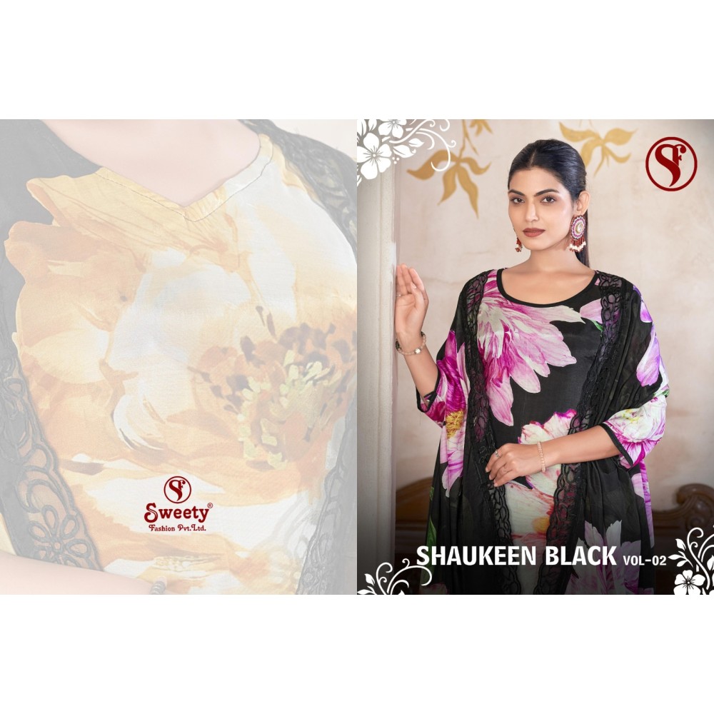 SHAUKEEEN BLACK VOL 2 SWEETY FASHION