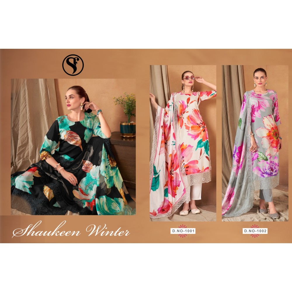 SHAUKEEN WHITE WINTER SWEETY (winter Collection)