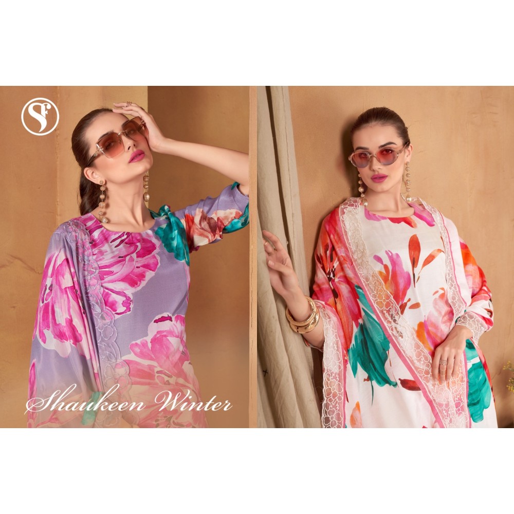 SHAUKEEN WHITE WINTER SWEETY (winter Collection)