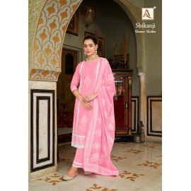 SHIKANJI ALOK SUITS (Cotton Dupatta) 