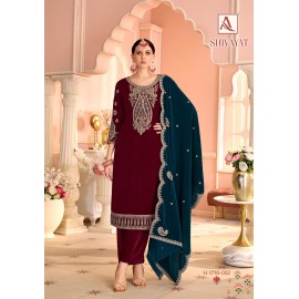 SHIVAYAT VELVET ALOK (winter Collection)