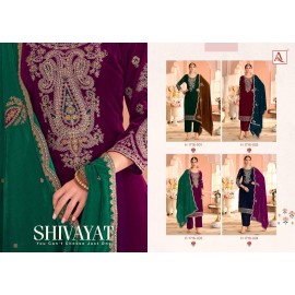 SHIVAYAT VELVET ALOK (winter Collection)