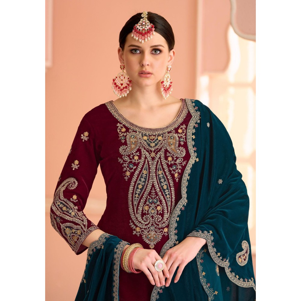 SHIVAYAT VELVET ALOK (winter Collection)