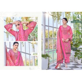 SHOBIA NAZIR ALOK SUITS  (Cotton Dupatta)