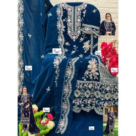 SHREE K 5280 VELVET COLOUR (Winter Collection)