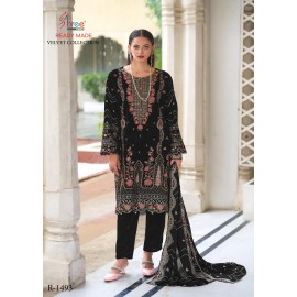 SHREE R 1493 VELVET (Winter Collection)