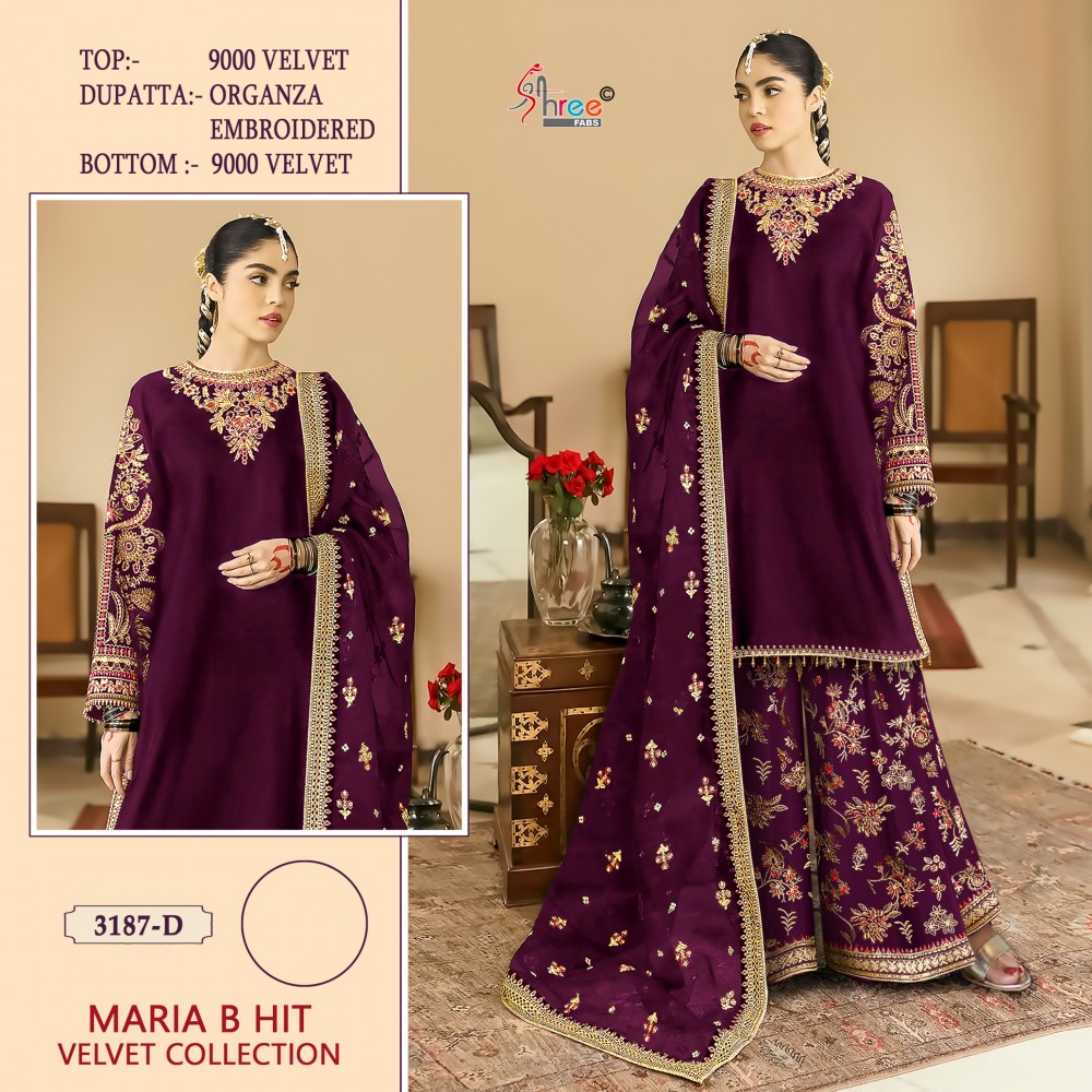 SHREE VELVET 3187 ABCD